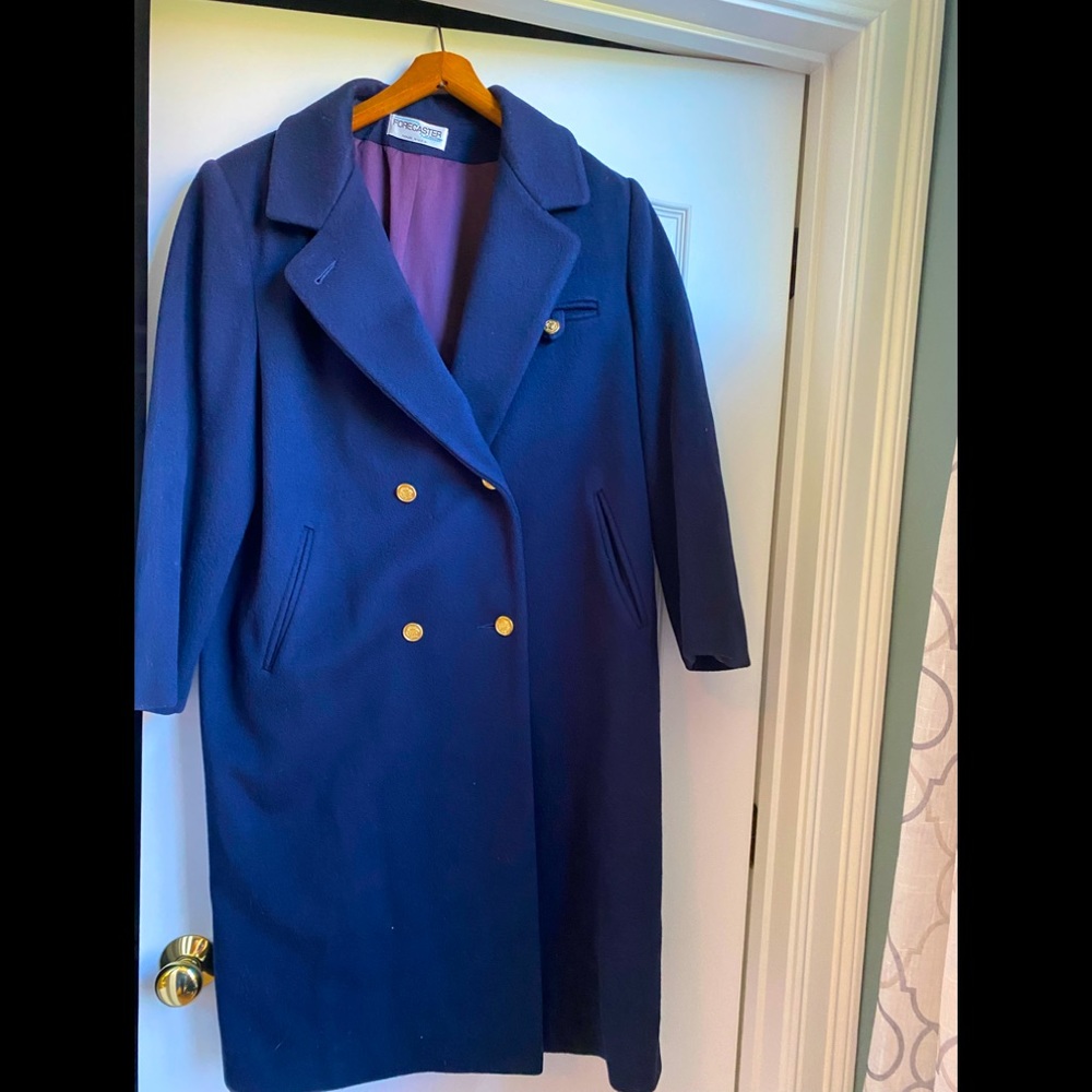 Vintage Woolrich Navy Coat